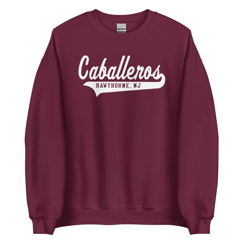 White Classic Swish Unisex Sweatshirt