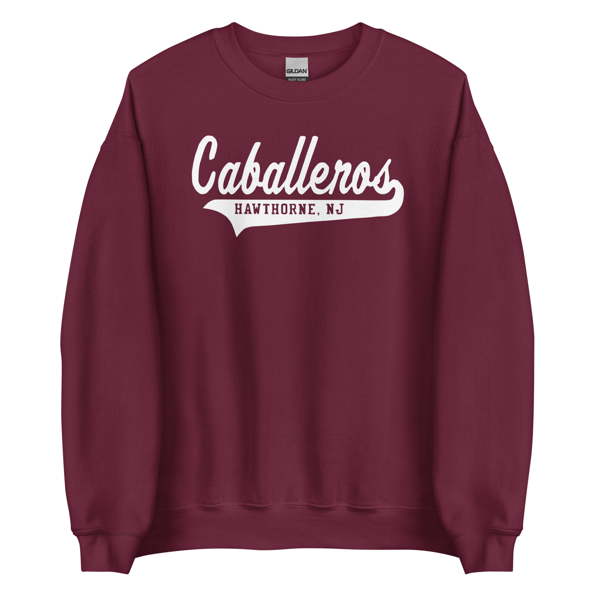 White Classic Swish Unisex Sweatshirt