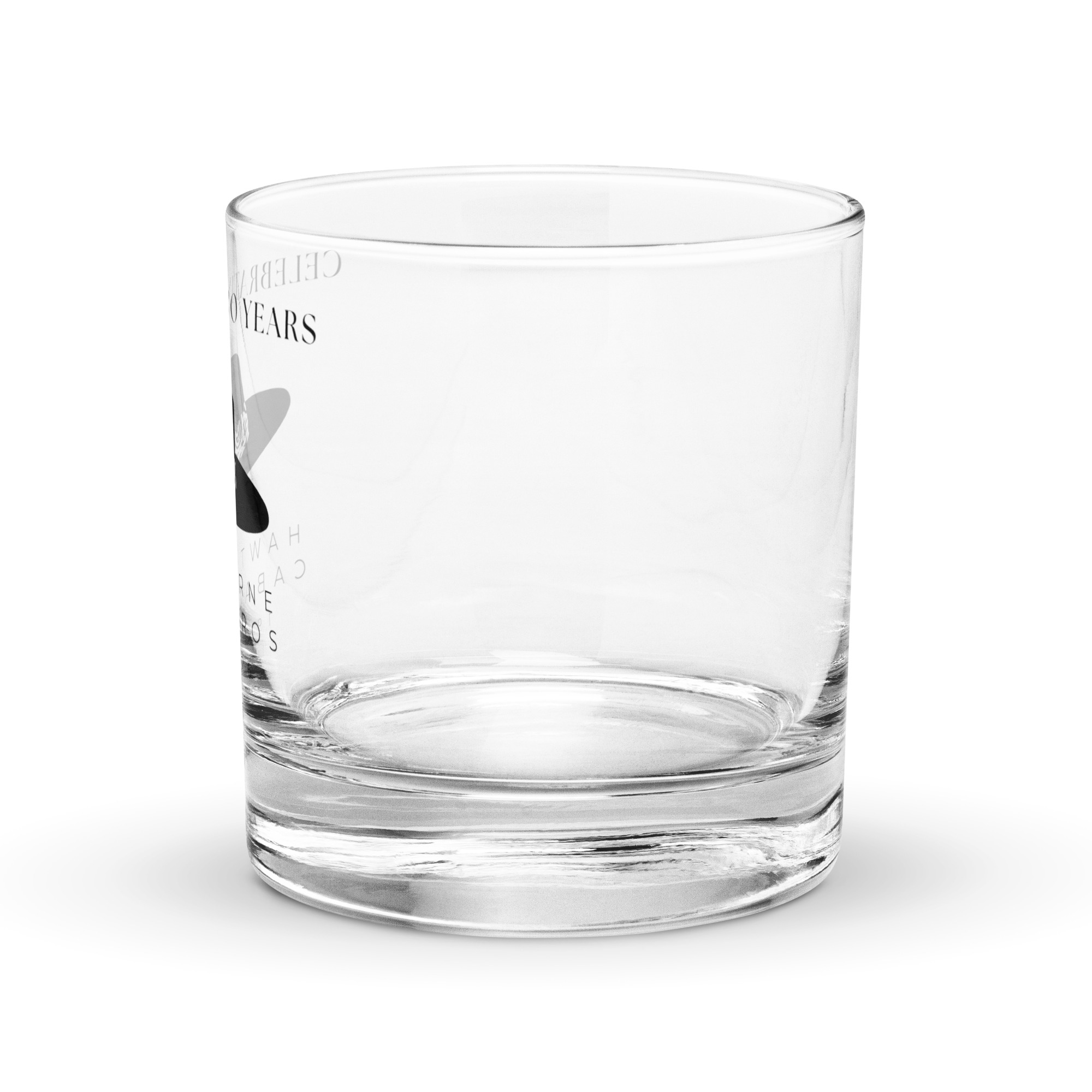 80th Anniversay Limited Edition Sombrero Rocks Glass - Image 2