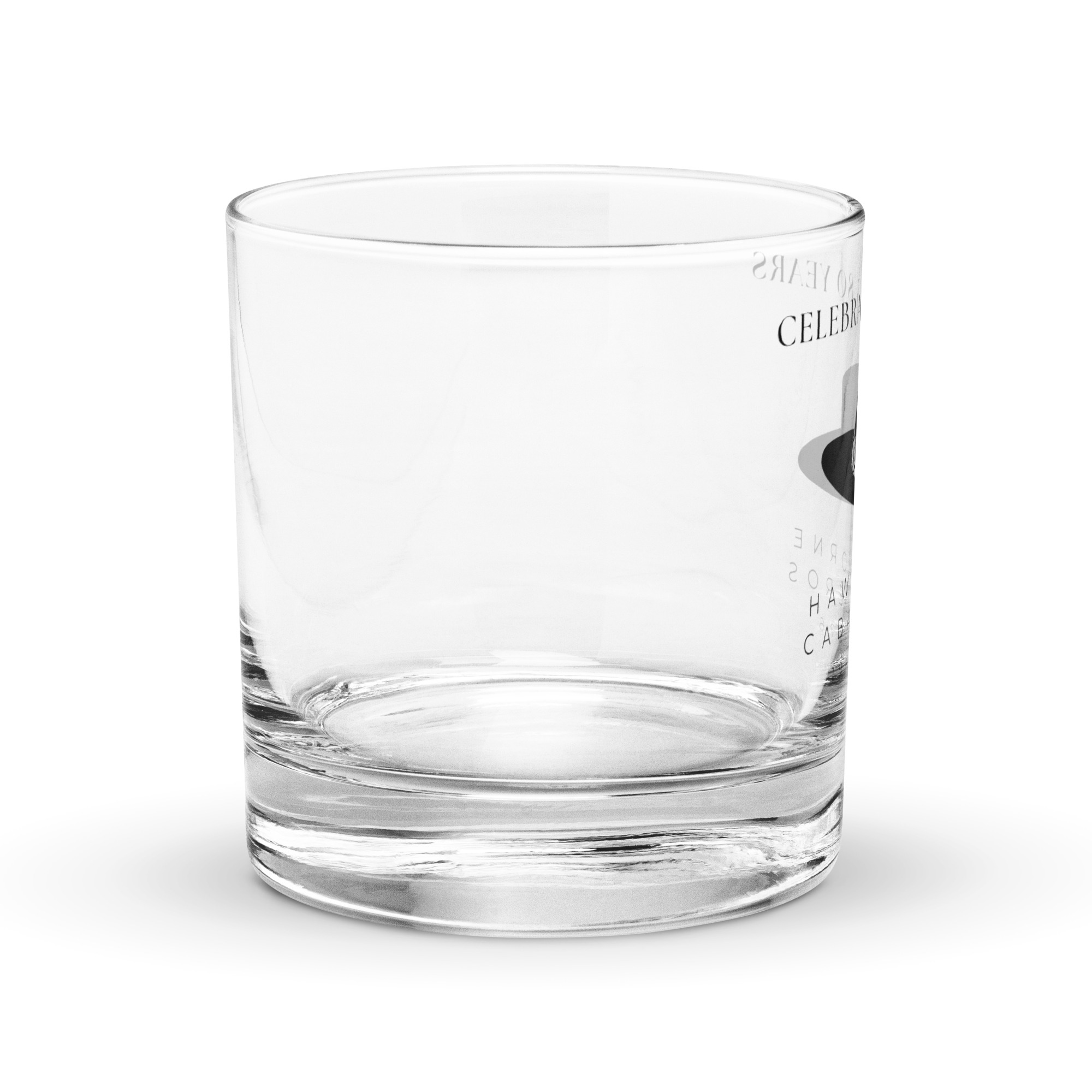 80th Anniversay Limited Edition Sombrero Rocks Glass - Image 3
